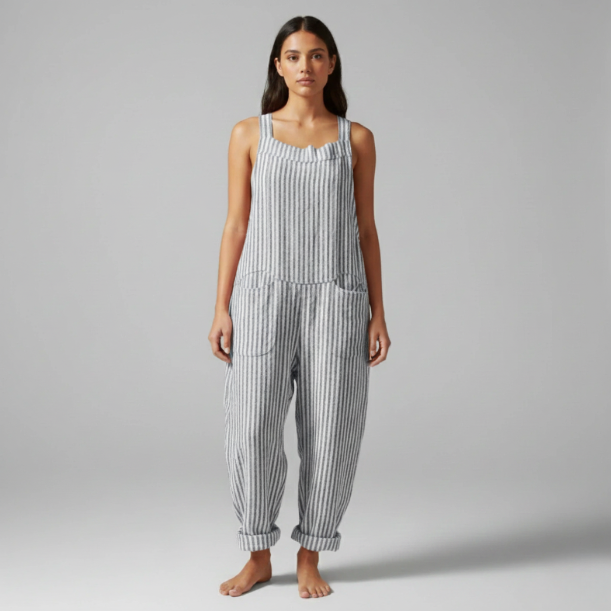 Jetta Salopette à jambes larges à rayures