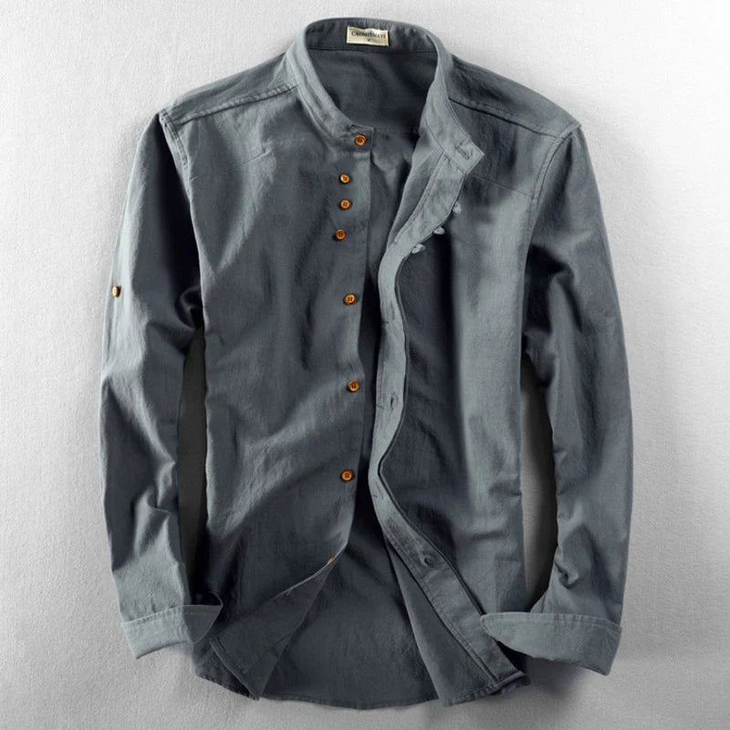 Monarch Wear - Chemise à Col Mandarin Osaka™