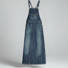 Jetta Robe chasuble en denim Heritage à fente arrière