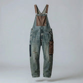 Jetta Salopette en denim à empiècements contrastés