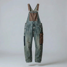 Jetta Salopette en denim à empiècements contrastés