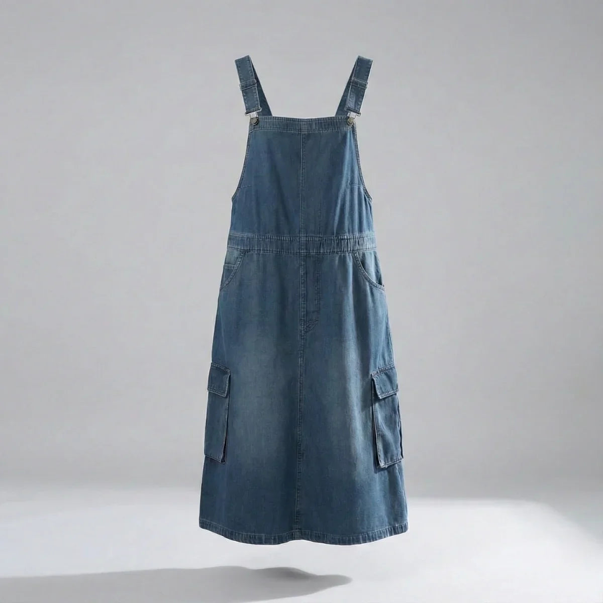 Jetta Robe chasuble en denim ample