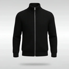 Monarch Wear | Veste zippée classique élégante – RibbedWarm™