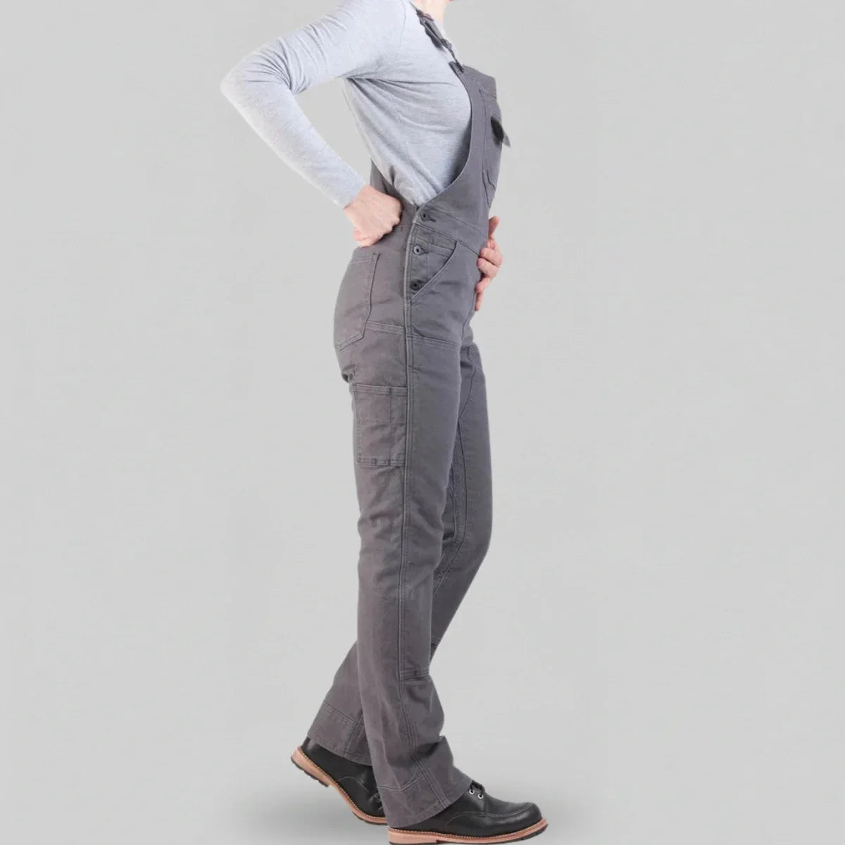 Jetta Salopette à bavette de travail en toile Flex