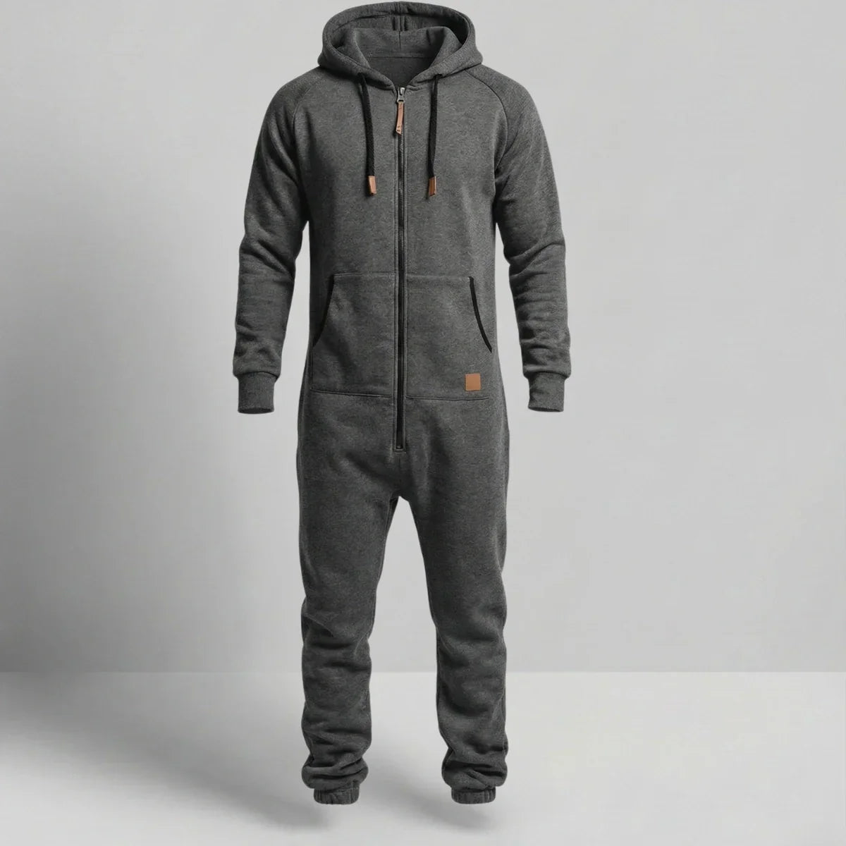 Jetta Combinaison à capuche zippée en polaire cosy