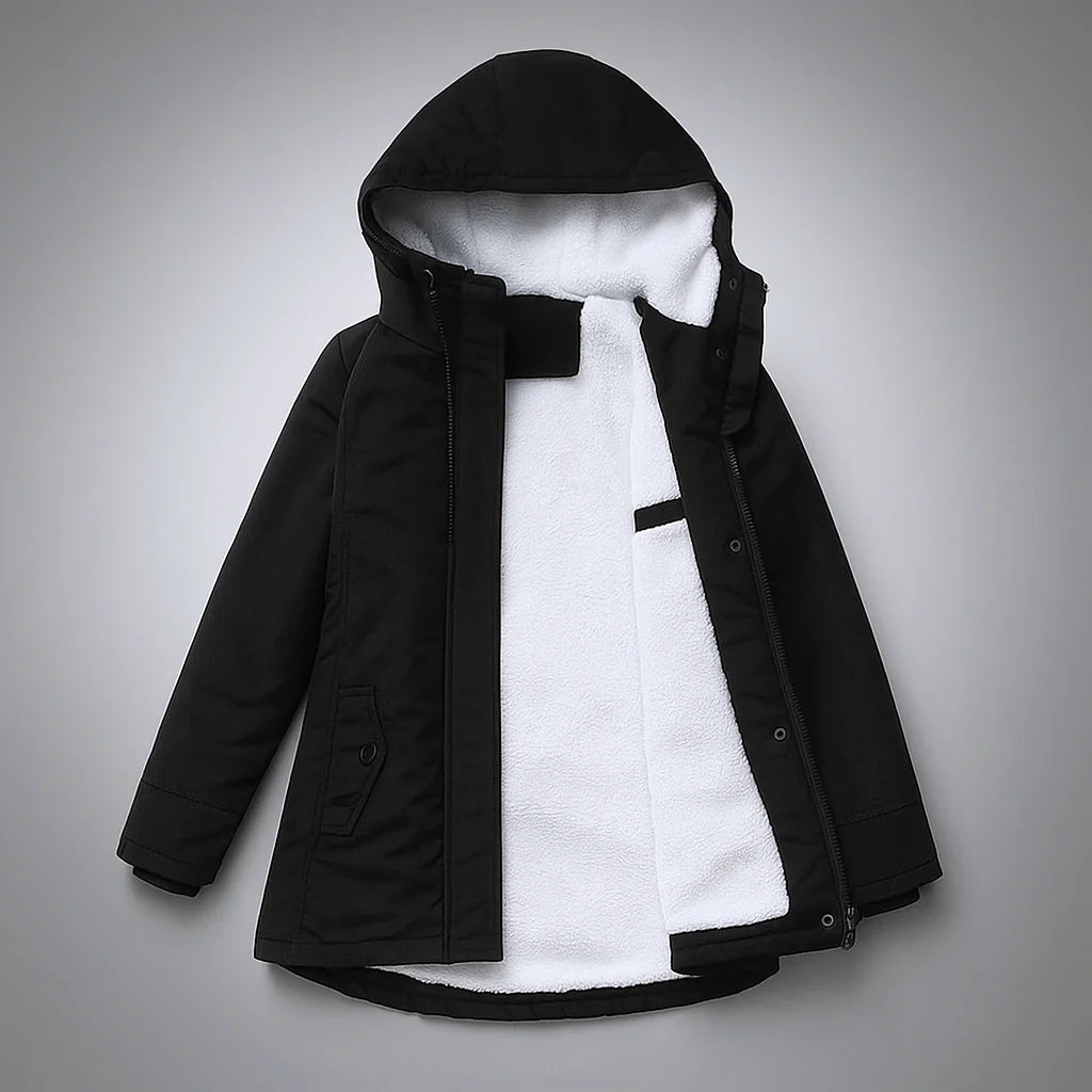 Parka CozyFleece™ à Capuche – Doublure Velours 2-en-1