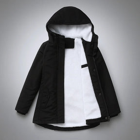 Parka CozyFleece™ à Capuche – Doublure Velours 2-en-1