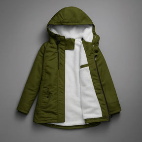 Parka CozyFleece™ à Capuche – Doublure Velours 2-en-1