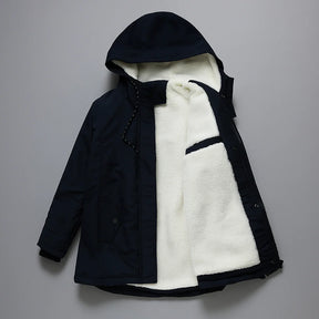 Parka CozyFleece™ à Capuche – Doublure Velours 2-en-1