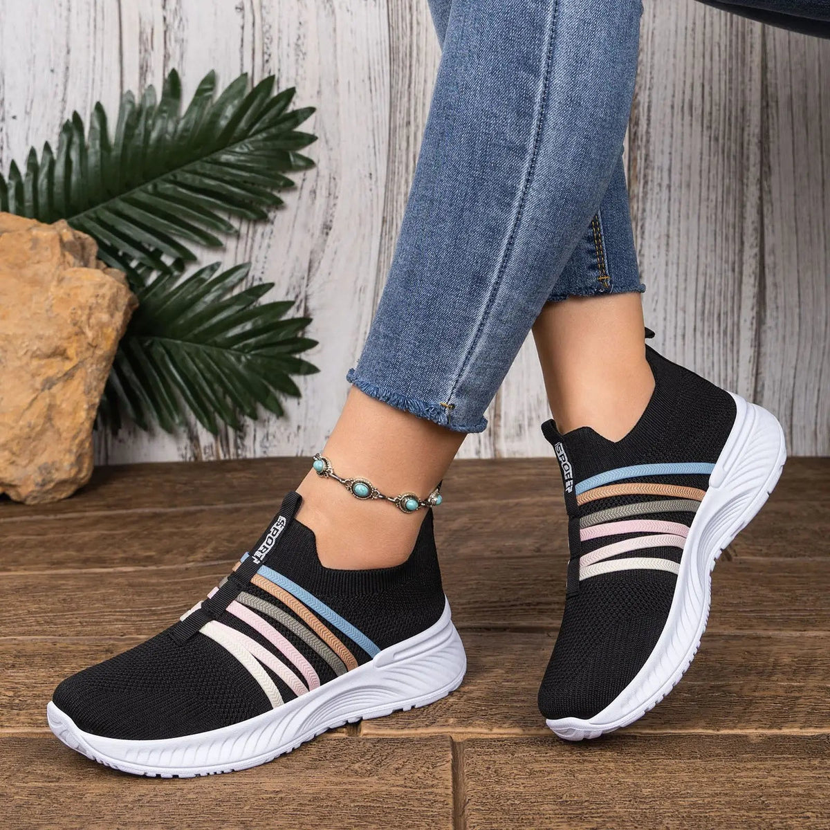 Claire™ │ Baskets confortables et antidérapantes