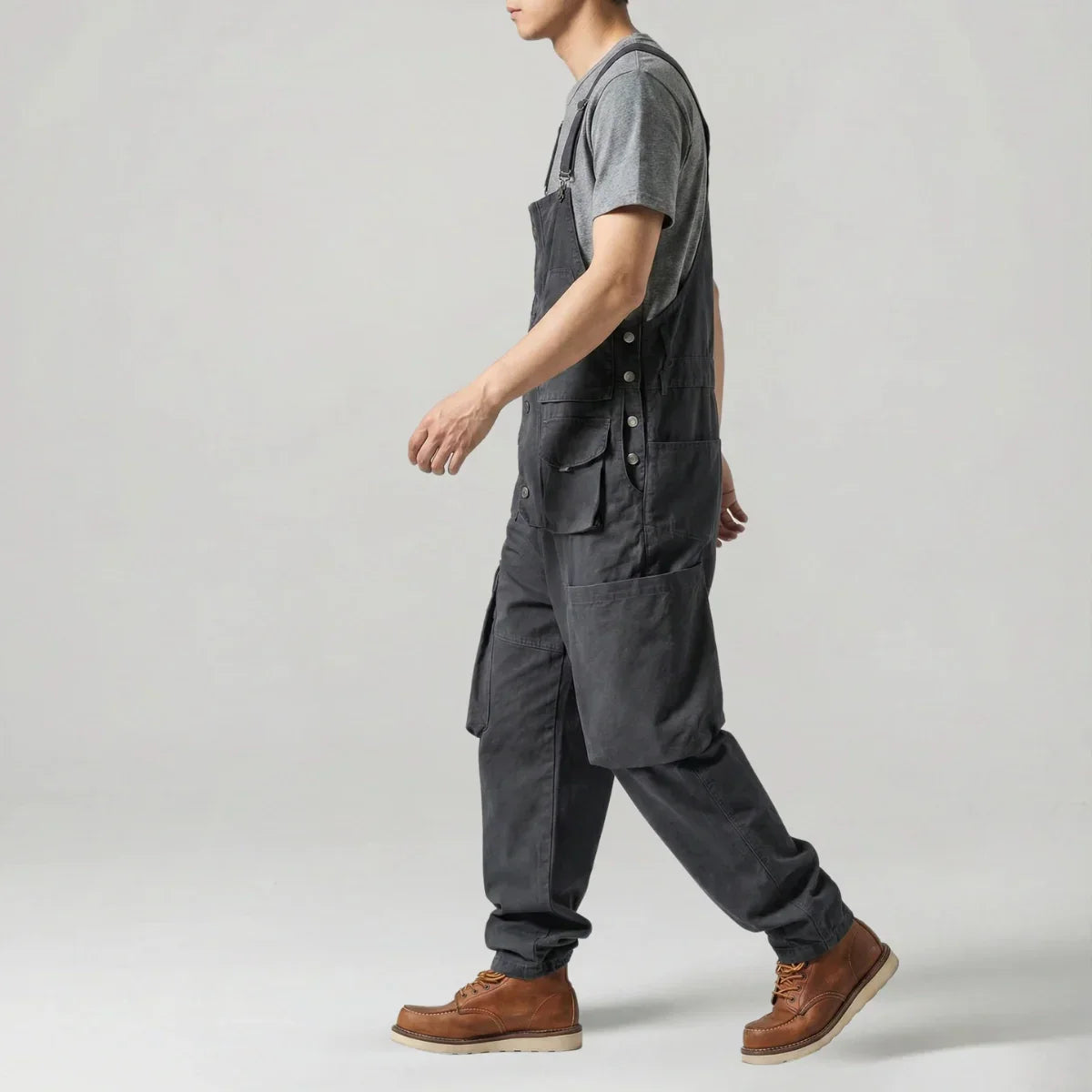 Jetta Salopette en toile Easy-Drape