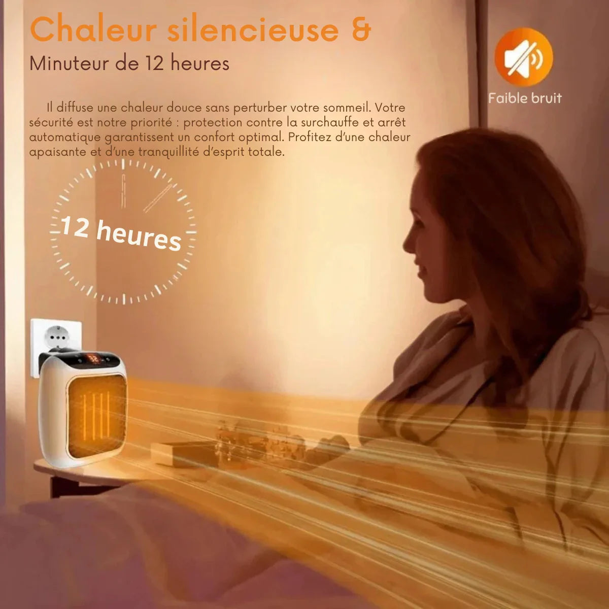 HeatWave™ - Chauffage mural portable