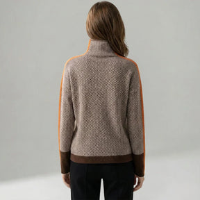 Monarch Wear™ | Pull à col roulé Clémence Signature™