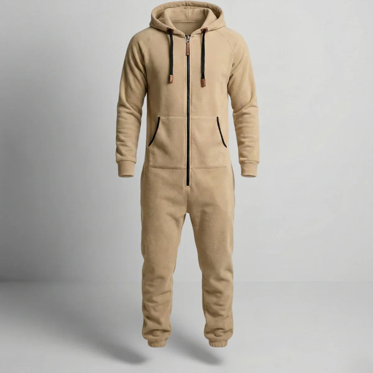 Jetta Combinaison à capuche zippée en polaire cosy