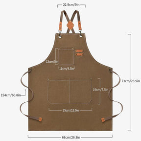 Jetta Tablier de travail en toile Stoneguard