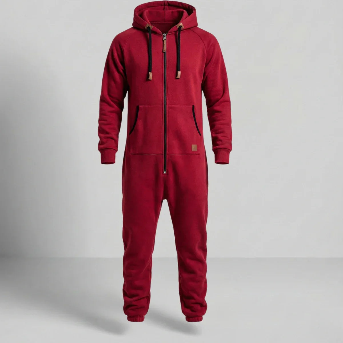 Jetta Combinaison à capuche zippée en polaire cosy