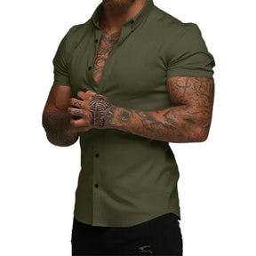 Chemise Slim Monarch EasyFit™ – Style et Confort avec Technologie Stretch 4D