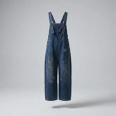 Jetta Salopette en denim décontractée à effet usé