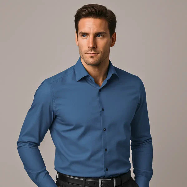 Monarch Wear - Chemise Slim Fit Infinity™ sans repassage [ACHETEZ 1, RECEVEZ-EN 2]