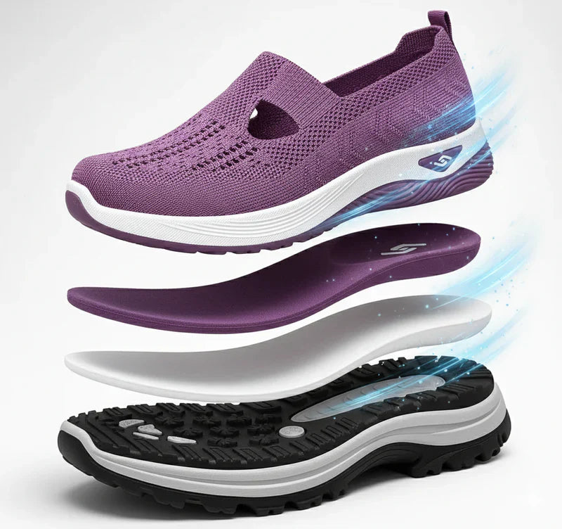 CloudWear™ – Baskets Orthopédiques Respirantes et Ultra Confortables pour Femmes - [LIQUIDATION]