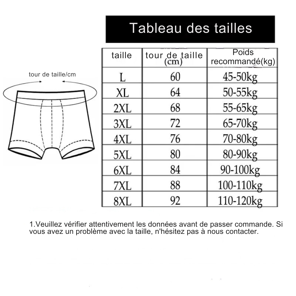 Set van 10 Bamboe Boxershorts [Betaal er 5, krijg er 10]