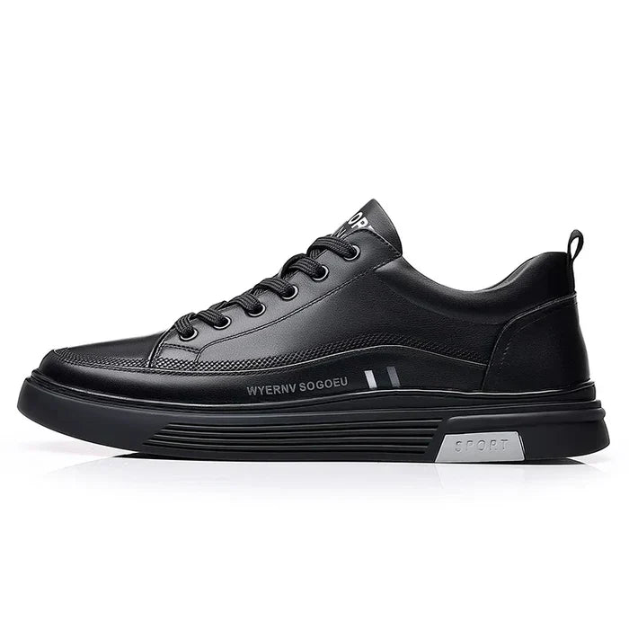 Baskets décontractées en cuir véritable - Sport plat - [ACHETEZ-EN 1, RECEVEZ 2 GRATUITS]