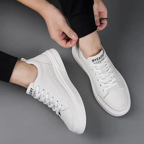 Baskets décontractées en cuir véritable - Sport plat - [ACHETEZ-EN 1, RECEVEZ 2 GRATUITS]