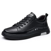 Baskets décontractées en cuir véritable - Sport plat - [BLACK FRIDAY] - [ACHETÉZ 1, RECEVÉ 2 GRATUIT]