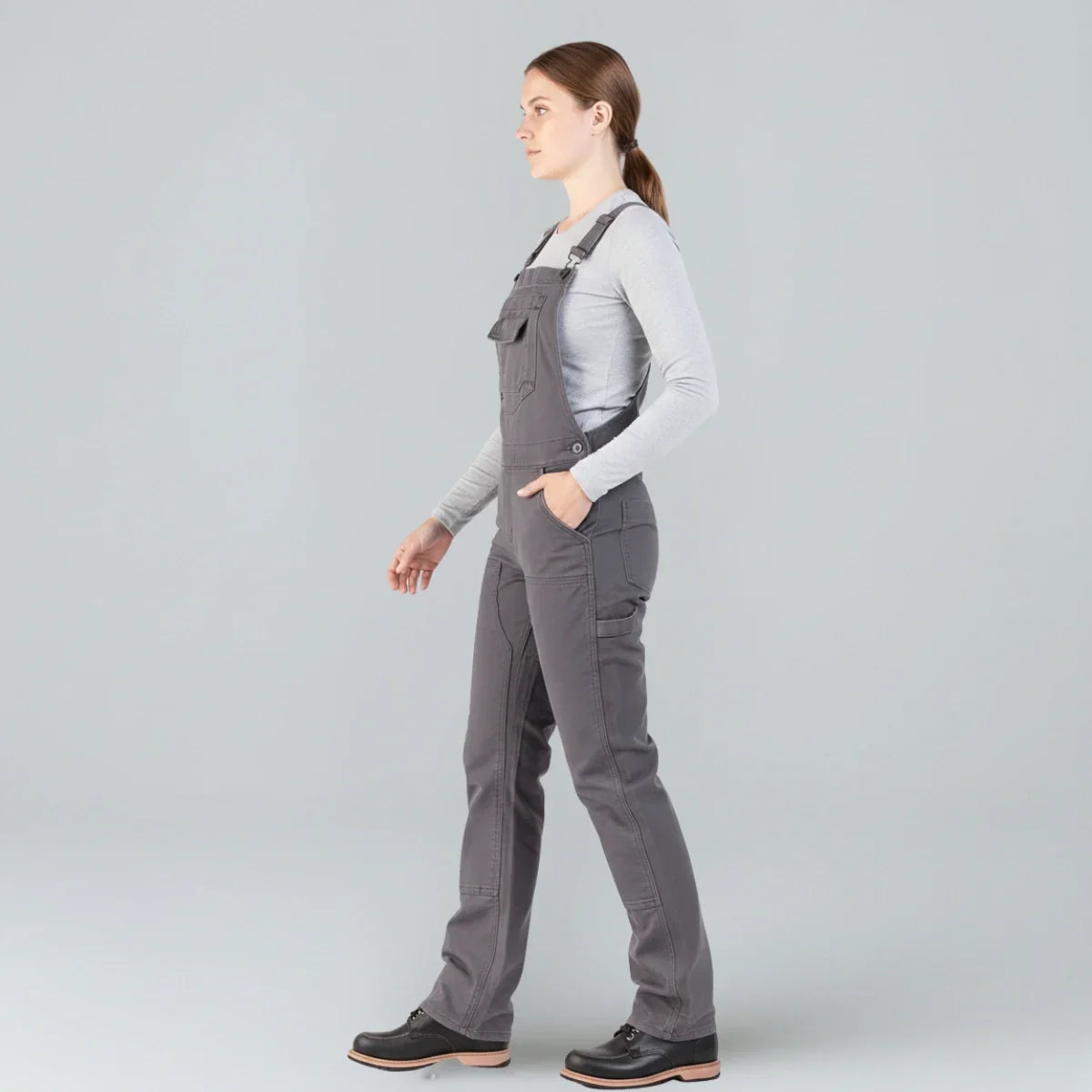 Jetta Salopette à bavette de travail en toile Flex