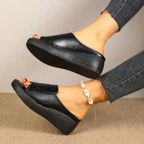 Monarch – Mule Féminine Confort Élégant NoirLift - [BLACK FRIDAY] - [ACHETÉZ 1, RECEVÉZ 2 GRATUIT]