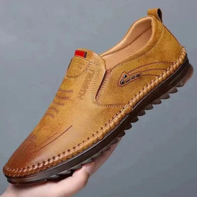 Mocassins à enfiler en cuir pour hommes - [BLACK FRIDAY] - [ACHETÉZ 1, RECEVÉZ 2 GRATUIT]